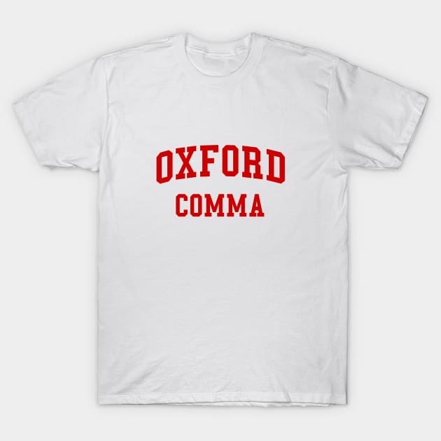 Oxford Comma T-Shirt by Ethan